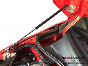 FIAT 500 Hood Lift Kit - Polished